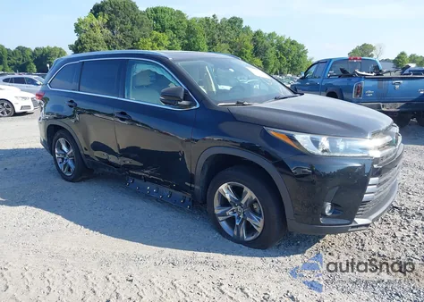 2019 Toyota Highlander Limited/Ltd Platinum z USA, uszkodzony, nr VIN 5TDYZRFH1KS293398